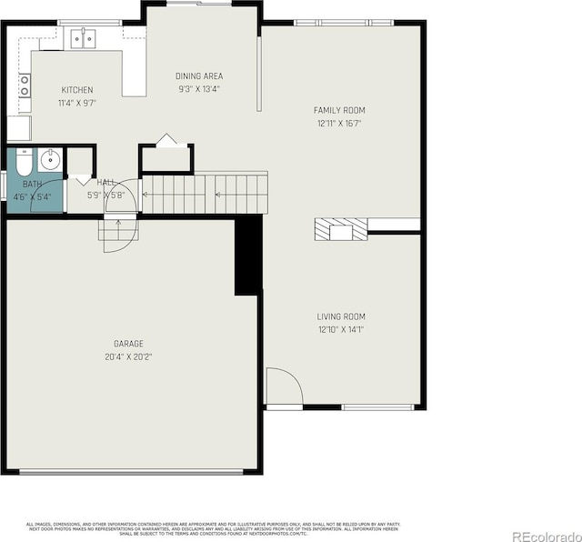 4585 Jet Wing Cir, Colorado Springs, CO 80916 - property floor plan