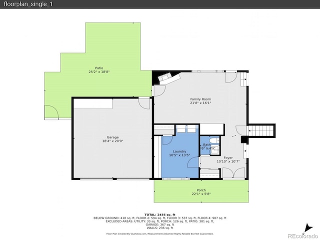 7168 S Lafayette Way, Centennial, CO 80122 - view of home floor plan