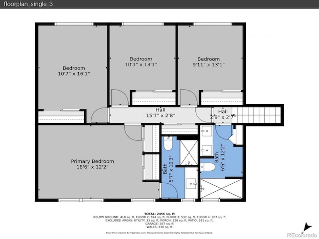 7168 S Lafayette Way, Centennial, CO 80122 - view of home floor plan