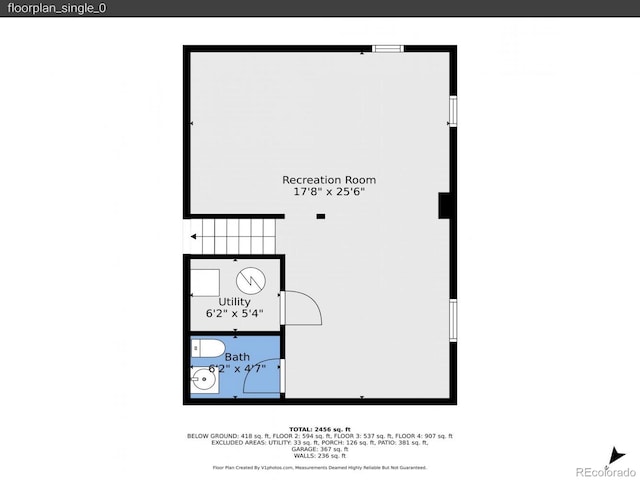 7168 S Lafayette Way, Centennial, CO 80122 - view of property floor plan