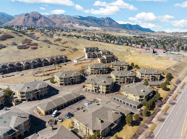 1965 Montura Vw Unit 204, Colorado Springs, CO 80919 - bird's eye view with a residential view and a mountain view