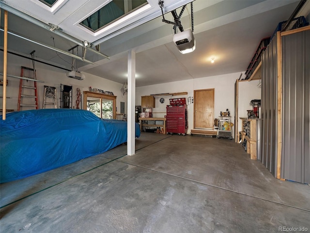 31518 Niakwa Rd, Evergreen, CO 80439 - garage with a garage door opener