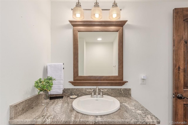 5727 Colorow Dr, Morrison, CO 80465 - bathroom featuring vanity