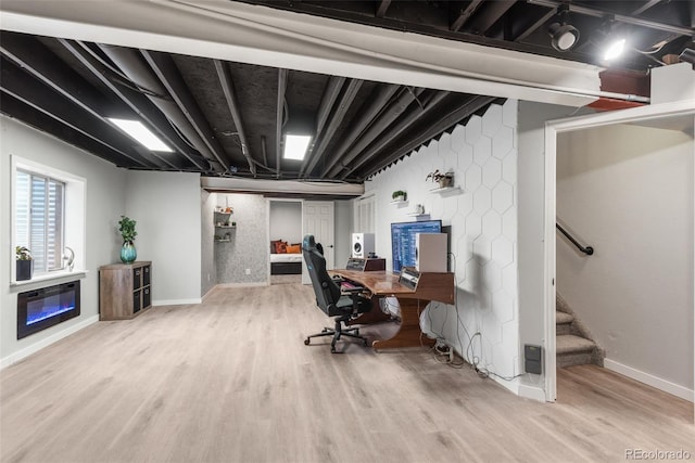 5332 S Lisbon Way, Centennial, CO 80015 - office space featuring wood finished floors and baseboards