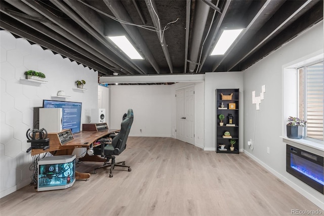 5332 S Lisbon Way, Centennial, CO 80015 - office featuring wood finished floors and baseboards