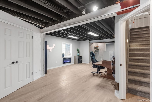 5332 S Lisbon Way, Centennial, CO 80015 - office featuring wood finished floors and baseboards