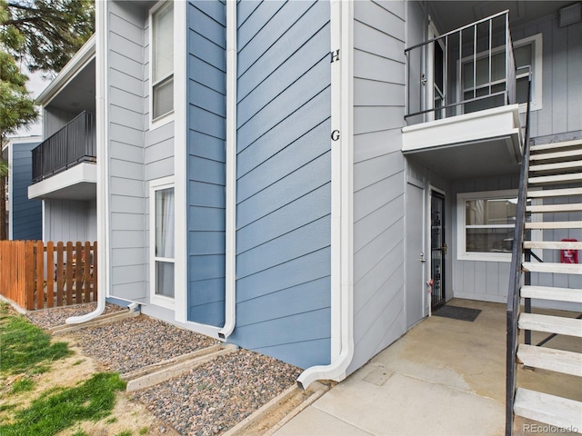 7205 S Gaylord St Unit G, Centennial, CO 80122 - view of side of home featuring a balcony
