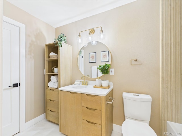 7205 S Gaylord St Unit G, Centennial, CO 80122 - full bathroom featuring vanity and toilet
