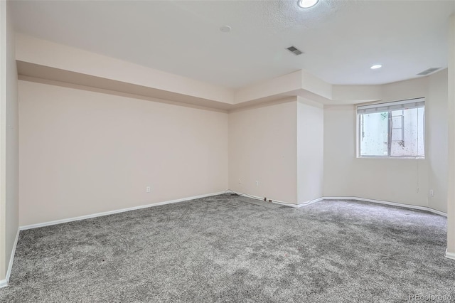 222 S Monroe St, Denver, CO 80209 - unfurnished room featuring carpet, baseboards, and recessed lighting