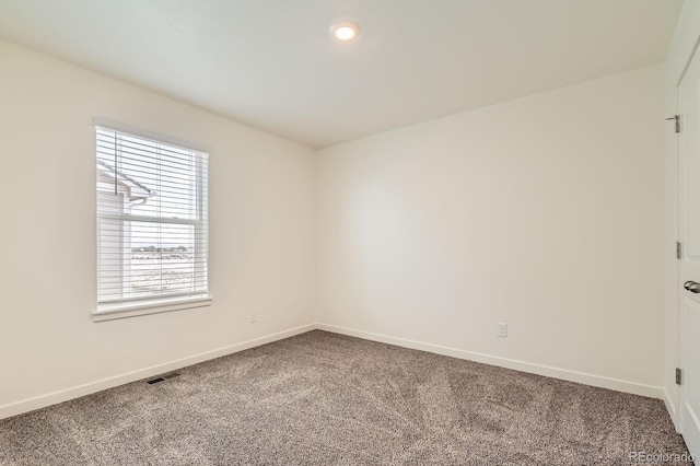 2417 Mountain Sky Dr, Fort Lupton, CO 80621 - carpeted spare room featuring baseboards and recessed lighting