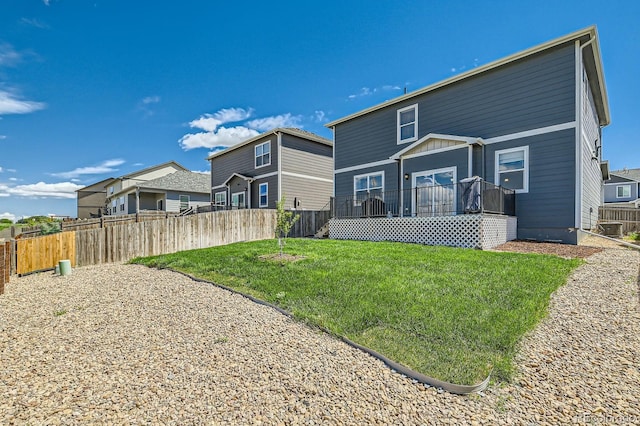 2417 Mountain Sky Dr, Fort Lupton, CO 80621 - rear view of property with central AC