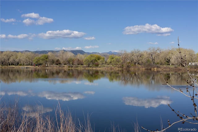 4507-4513 Tabor St, Wheat Ridge, CO 80033 - water view with a mountain backdrop