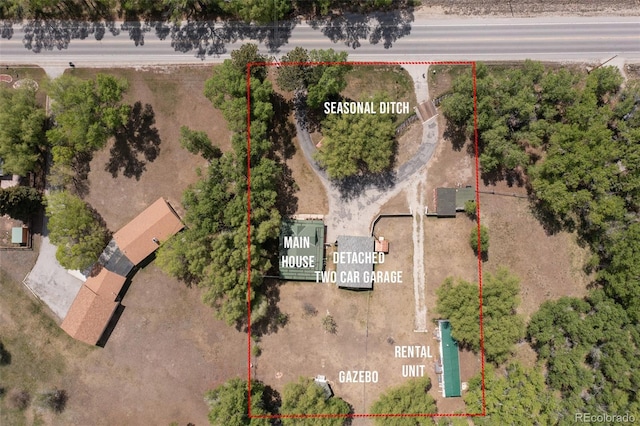 15071 County Road 306, Buena Vista, CO 81211 - drone / aerial view