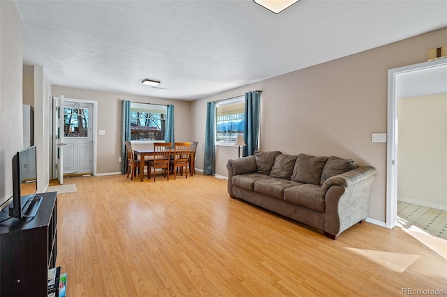 15071 County Road 306, Buena Vista, CO 81211 - living area with light wood finished floors and baseboards
