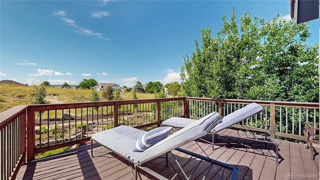 9992 Cottoncreek Dr, Highlands Ranch, CO 80130 - view of wooden terrace