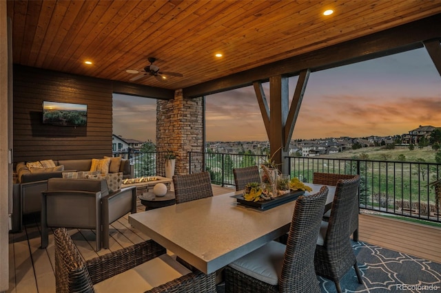 exterior space featuring a healthy amount of sunlight