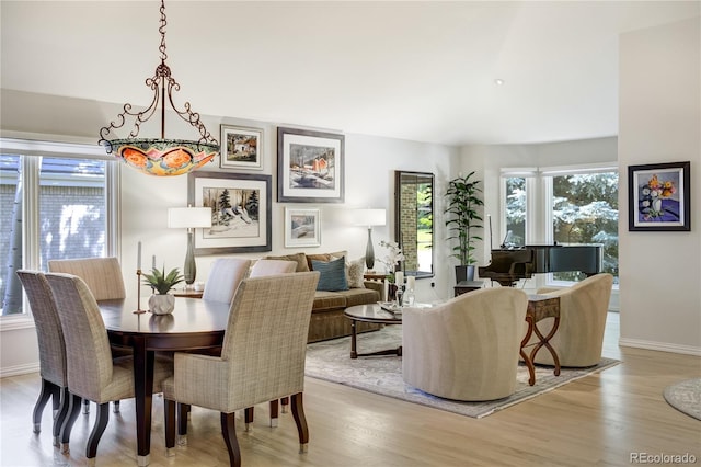 74 Blue Heron Dr, Greenwood Village, CO 80121 - dining room featuring wood finished floors and baseboards