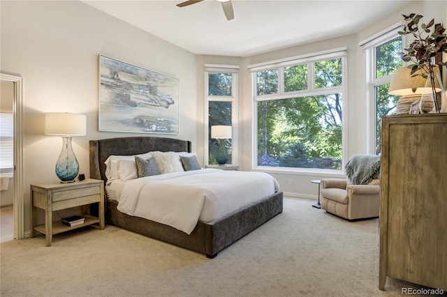74 Blue Heron Dr, Greenwood Village, CO 80121 - carpeted bedroom with baseboards and ceiling fan