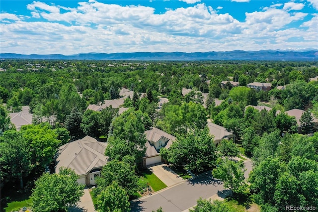 74 Blue Heron Dr, Greenwood Village, CO 80121 - drone / aerial view of a mountain backdrop