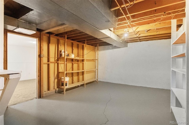 1637 S Stuart St, Denver, CO 80219 - view of unfinished below grade area