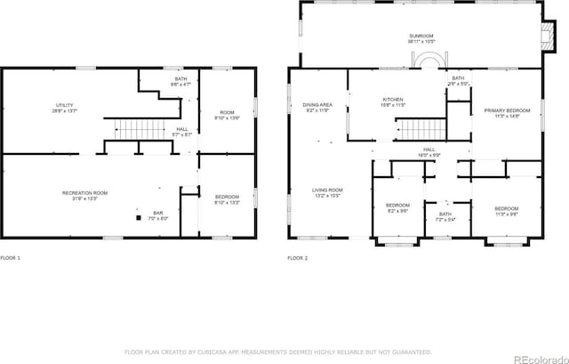 1637 S Stuart St, Denver, CO 80219 - view of property floor plan