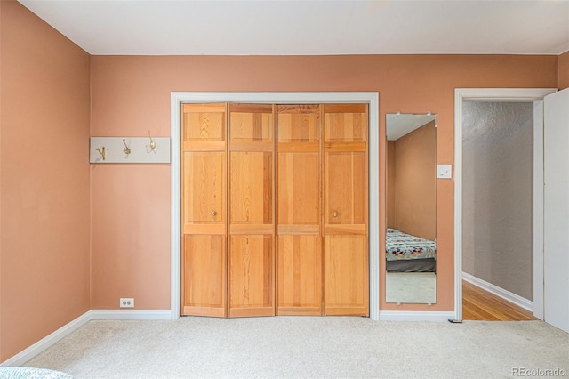 1900 Magnolia St, Denver, CO 80220 - unfurnished bedroom featuring carpet flooring, baseboards, and a closet
