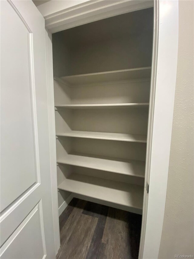 view of closet