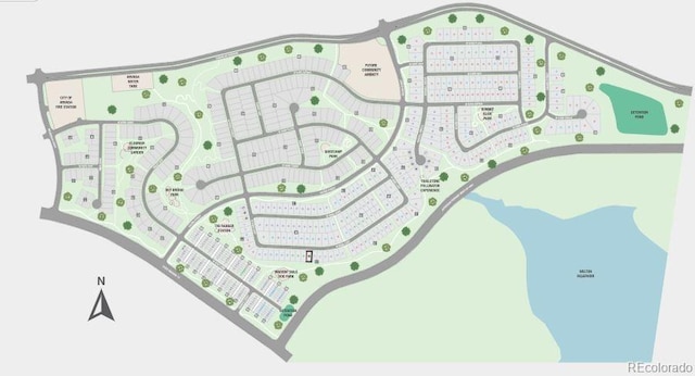 17123 W 91st Ln, Arvada, CO 80007 - map of parcels