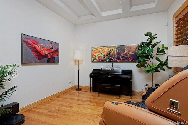 14370 Osage St, Westminster, CO 80023 - sitting room with wood finished floors and baseboards