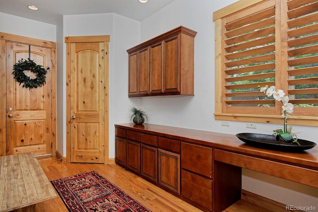 14370 Osage St, Westminster, CO 80023 - entryway featuring light wood finished floors and recessed lighting