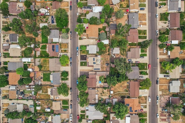 drone / aerial view