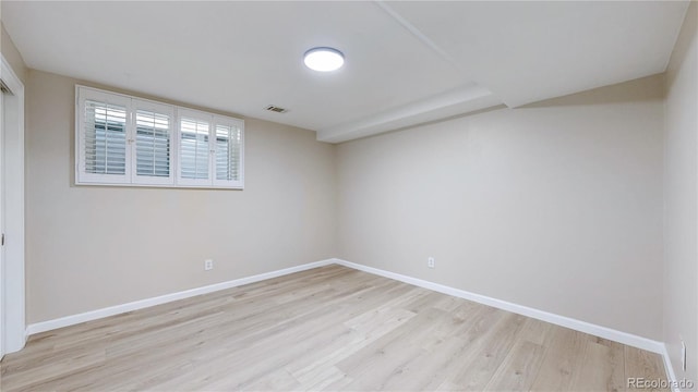 9629 Yukon Ct, Westminster, CO 80021 - spare room featuring light wood-style flooring and baseboards