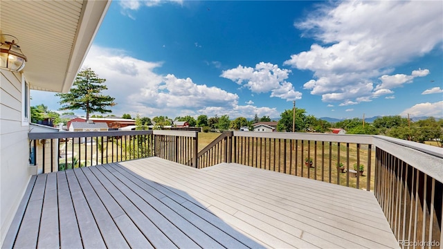 9629 Yukon Ct, Westminster, CO 80021 - view of wooden deck