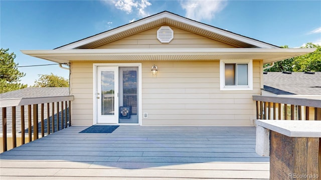 9629 Yukon Ct, Westminster, CO 80021 - view of wooden terrace