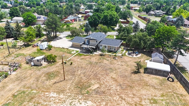 9629 Yukon Ct, Westminster, CO 80021 - aerial perspective of suburban area featuring a tree filled landscape