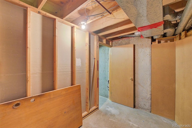 2713 W Long Dr Unit C, Littleton, CO 80120 - view of unfinished basement