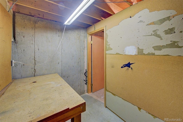 2713 W Long Dr Unit C, Littleton, CO 80120 - view of unfinished basement