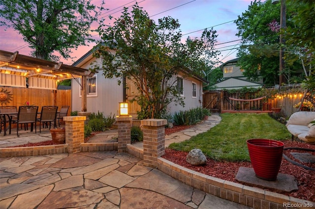 848 S Emerson St, Denver, CO 80209 - view of yard featuring a patio area