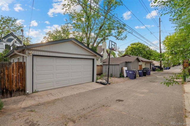 848 S Emerson St, Denver, CO 80209 - view of detached garage