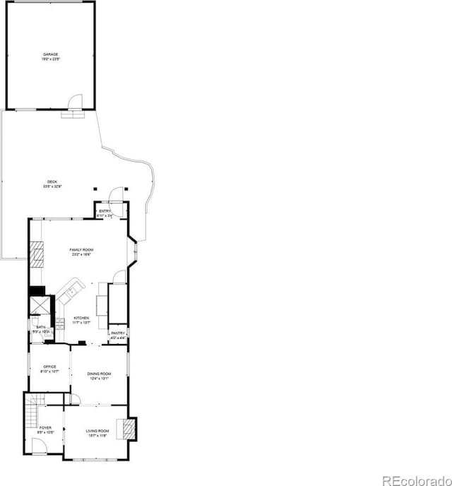 848 S Emerson St, Denver, CO 80209 - property floor plan