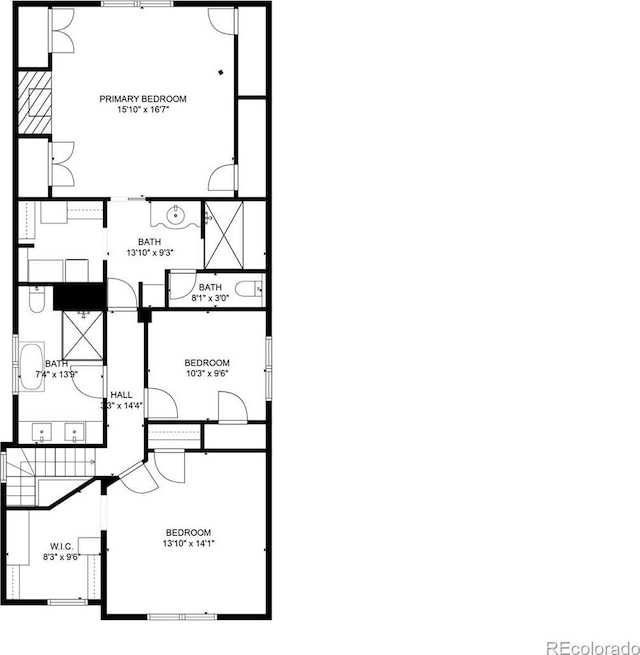 848 S Emerson St, Denver, CO 80209 - room layout