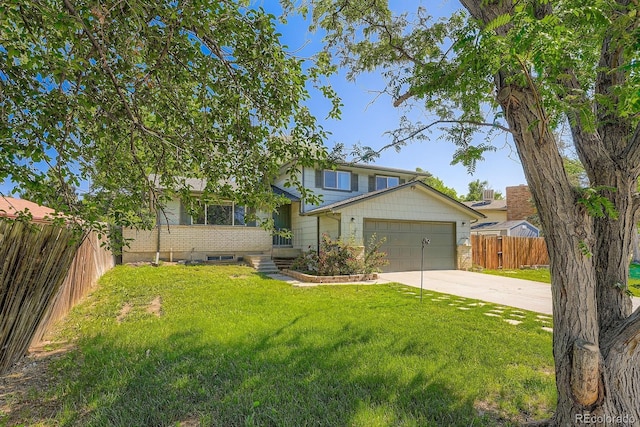 16623 E Asbury Pl, Aurora, CO 80013 - tri-level home featuring concrete driveway and a garage