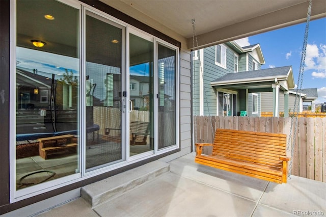 9674 Truckee St, Commerce City, CO 80022 - view of patio featuring fence