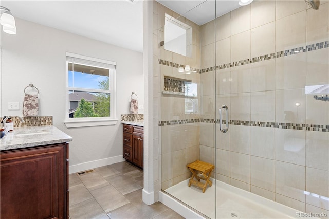 4589 Quandary Peak St, Brighton, CO 80601 - full bath with vanity and a stall shower