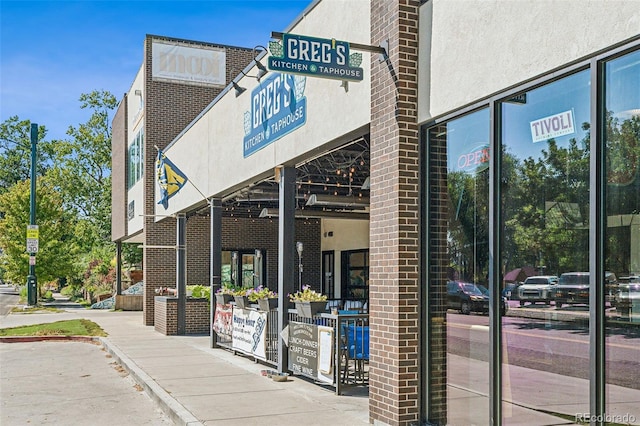 view of building exterior