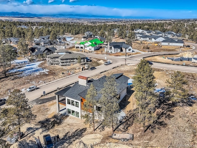 5820 Powell Rd, Parker, CO 80134 - aerial perspective of suburban area