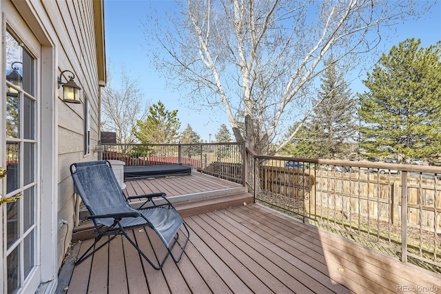 17076 Foxton Dr, Parker, CO 80134 - view of deck