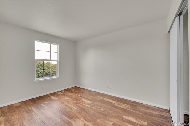 11091 Clayton St, Northglenn, CO 80233 - unfurnished room featuring baseboards and light wood-style floors