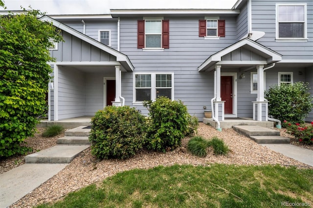 19249 E 58th Ave Unit D, Denver, CO 80249 - townhome / multi-family property with board and batten siding