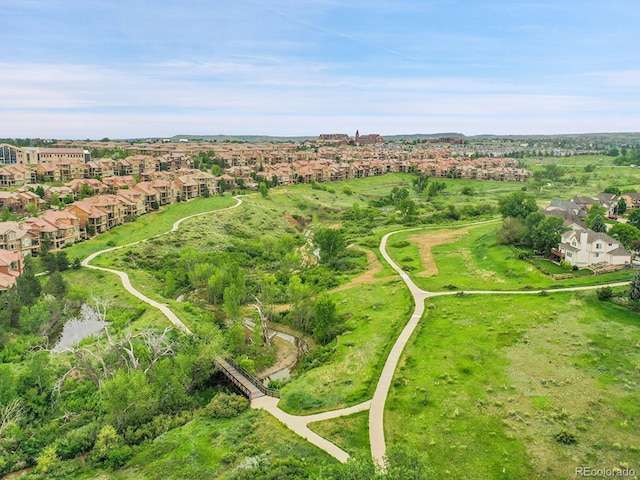 9246 Sori Ln, Highlands Ranch, CO 80126 - aerial view of property and surrounding area featuring nearby suburban area